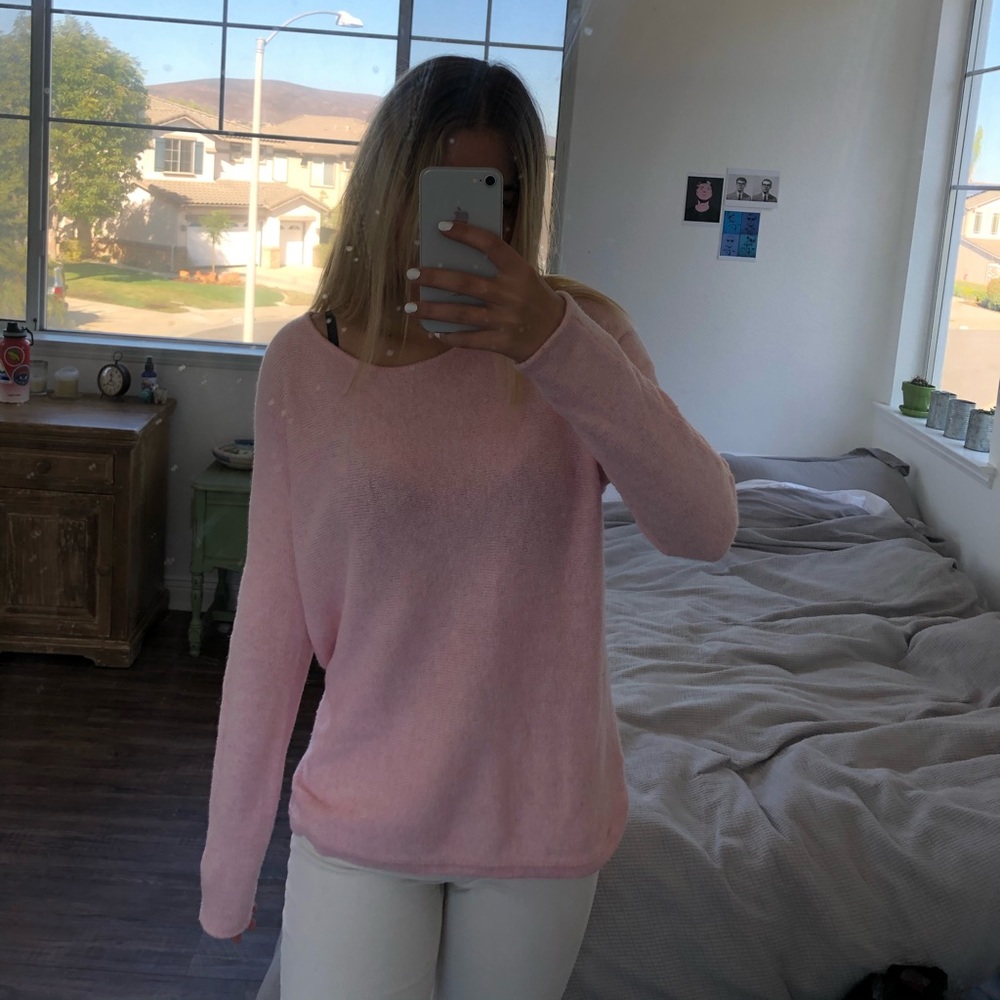 Pink L.O.G.G. Sweater
